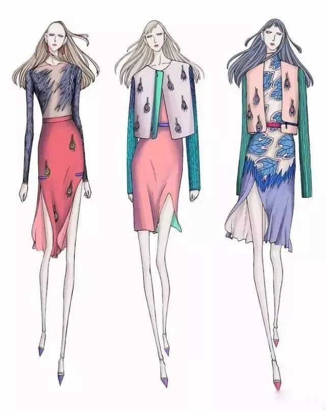 服裝設(shè)計(jì)手稿入門 從零開(kāi)始，拒絕“瞎畫(huà)”